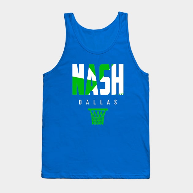 Nash Dalls Basketball Tank Top by funandgames